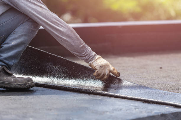 Professional Emergency Waterproofing technician working in Valdese, NC